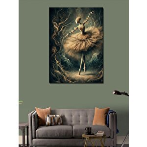 Kanvas Tablo Balerin Figürü 50x70 cm