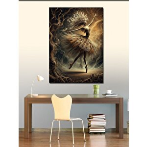 Kanvas Tablo Balerin Figürü 100x140 cm