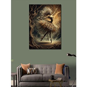 Kanvas Tablo Balerin Figürü 100x140 cm