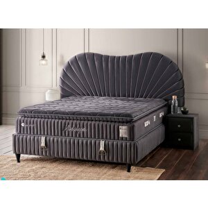 Niva Madalyon 140x190 Baza Başlık Yatak 150x200 cm