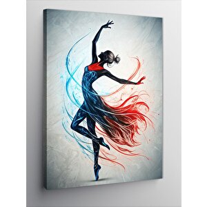 Kanvas Tablo Balerin Kadın 50x70 cm