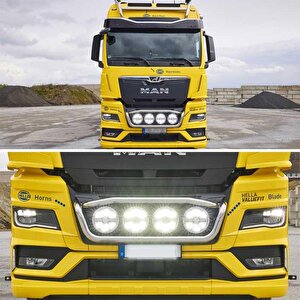 Hella Off-road Valuefit Blade Led Uzun Far Krom 17w 9" Beyaz Isik 1fj357199-001