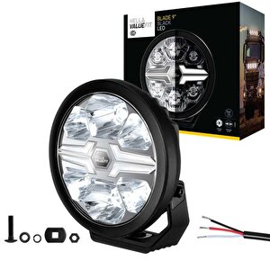 Off-road Valuefit Blade Led Uzun Far Siyah 17w 9" Beyaz Isik 1fj357199-041