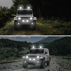 Hella Off-road Valuefit Blade Led Uzun Far Siyah 22w 7" Beyaz Isik 1fj357198-041
