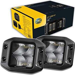 Black Magic Cube 12/24v Led Far Yardimci Spot Takim Kit 1fa358176-831