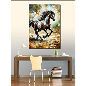 Kanvas Tablo Koşan At 100x140 cm