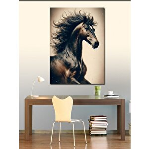 Kanvas Tablo Koşan At 70x100 cm