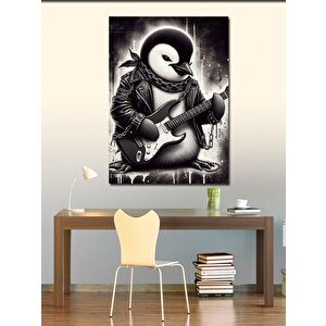 Kanvas Tablo Motokros Yarışçısı 50x70 cm