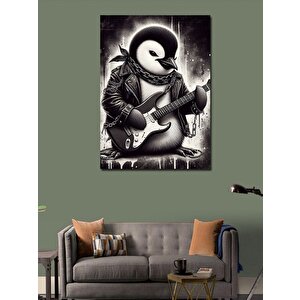 Kanvas Tablo Motokros Yarışçısı 50x70 cm
