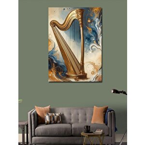Kanvas Tablo Meleklerin Tınısı (arp) 50x70 cm