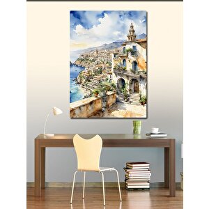 Kanvas Tablo Avrupa Sahili 50x70 cm