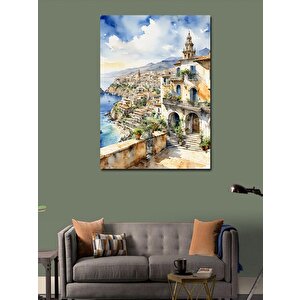 Kanvas Tablo Avrupa Sahili 100x140 cm