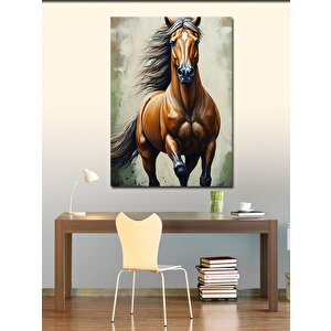 Kanvas Tablo Koşan At 50x70 cm