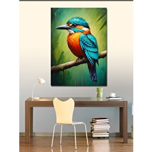 Kanvas Tablo Renkli Yalıçapkını 100x140 cm