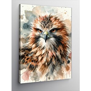 Kanvas Tablo Sert Bakışlı Şahin 70x100 cm
