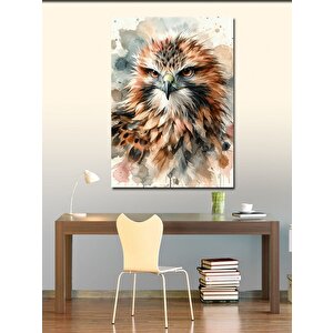 Kanvas Tablo Sert Bakışlı Şahin 70x100 cm