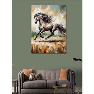 Kanvas Tablo Koşan At 70x100 cm