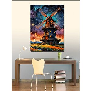 Kanvas Tablo Yel Değirmeni 70x100 cm