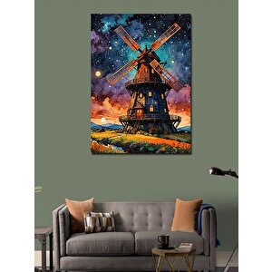 Kanvas Tablo Yel Değirmeni 70x100 cm