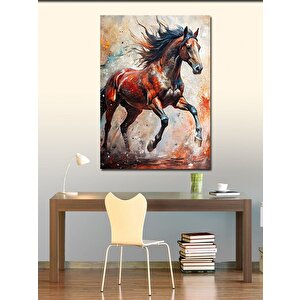 Kanvas Tablo Koşan At 70x100 cm