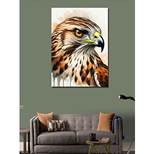 Kanvas Tablo Keskin Bakışlı Şahin 50x70 cm