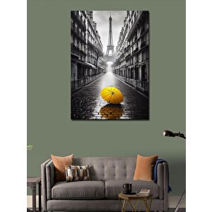 Kanvas Tablo Paris'i̇n Yağmurlu Günü 100x140 cm