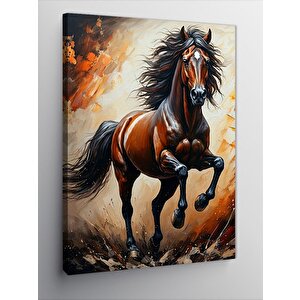 Kanvas Tablo Koşan At 70x100 cm
