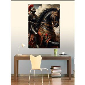 Kanvas Tablo Zırhlı Süvari 70x100 cm