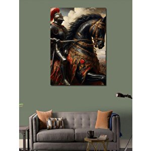 Kanvas Tablo Zırhlı Süvari 50x70 cm