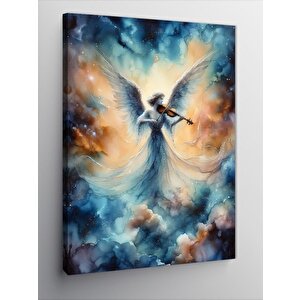 Kanvas Tablo Kanatlı Melek 50x70 cm