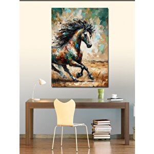 Kanvas Tablo Koşan At 50x70 cm