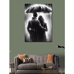 Kanvas Tablo Yağmur Aşıkları 100x140 cm