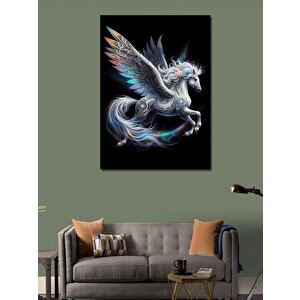 Kanvas Tablo Kanatlı At Pegasus 50x70 cm