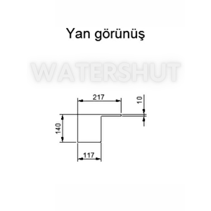 50 Cm Duvar Şelalesi