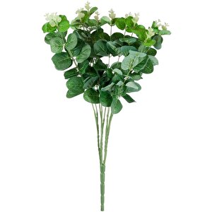 Yapay Çiçek Okaliptus Demet Yeşil Aradal Garnitür Eucalyptus