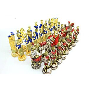 Satranç Taşı Polyester Ortaboy Truva Dekoratif Hediyelik