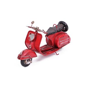 Dekoratif Metal Scooter Vintage Dekoratif Ev Ofis Hediyelik