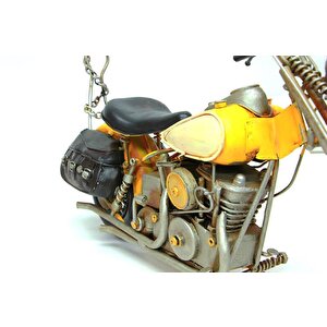 Dekoratif Metal Motosiklet Biblo Dekoratif Hediyelik