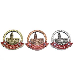 İstanbul Temalı Metal Magnet