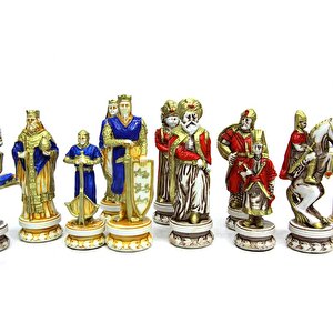 Satranç Taşı Polyester Büyükboy Osmanlı Haçlı Dekoratif Hediyelik
