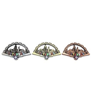 İstanbul Temalı Metal Magnet