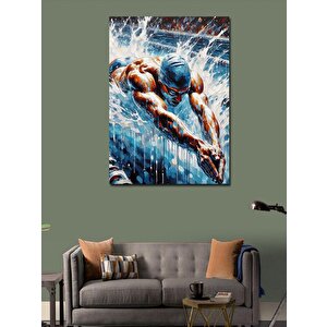 Kanvas Tablo Yüzücü 70x100 cm