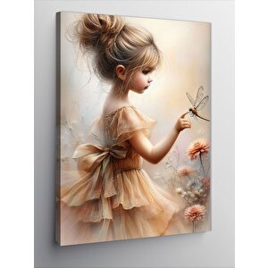 Kanvas Tablo Yusufçuk Ve Kız 100x140 cm