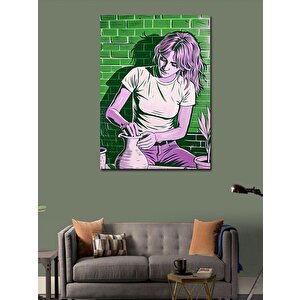 Kanvas Tablo Çömlek Yapan Seramikçi 70x100 cm
