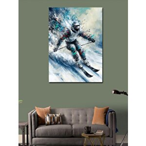 Kanvas Tablo Kayak Yapan Sporcu 100x140 cm