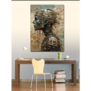 Kanvas Tablo Dijital Yüz 100x140 cm
