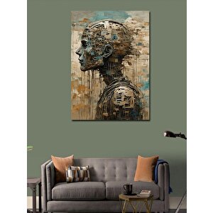Kanvas Tablo Dijital Yüz 100x140 cm