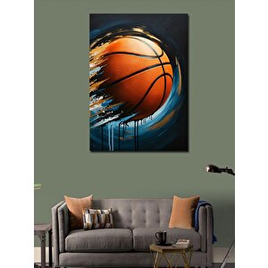 Kanvas Tablo Basketbolun Kalbi 70x100 cm