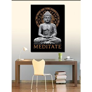 Kanvas Tablo Meditasyon Yapmak 50x70 cm