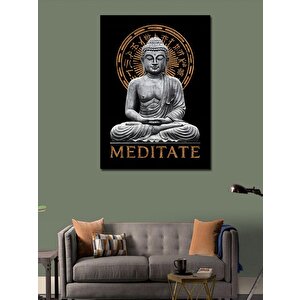 Kanvas Tablo Meditasyon Yapmak 50x70 cm